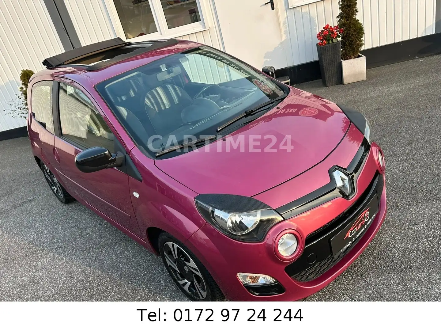 Renault Twingo Paris*FALLTDACH*KLIMA*TÜV NEU Violett - 2