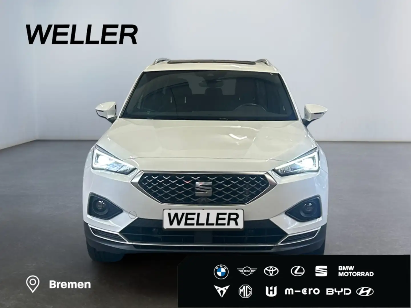 SEAT Tarraco 1.4 e-Hybrid DSG Xcellence *AHK*Pano*CAM* Weiß - 2