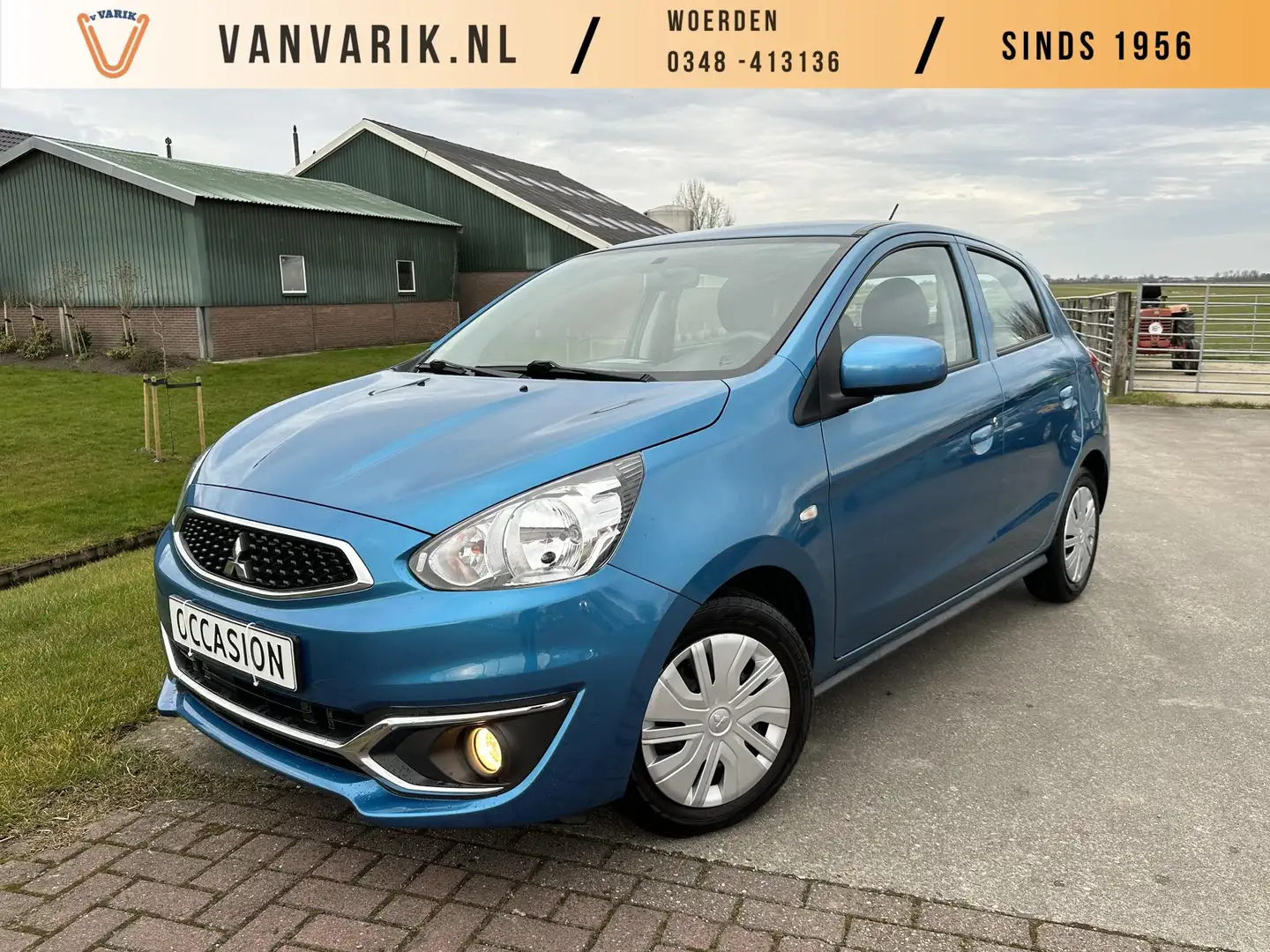 Mitsubishi Space Star 1.0 Cool+ AIRCO | ELEKTRISCH PAKKET | NL-AUTO Blauw - 1