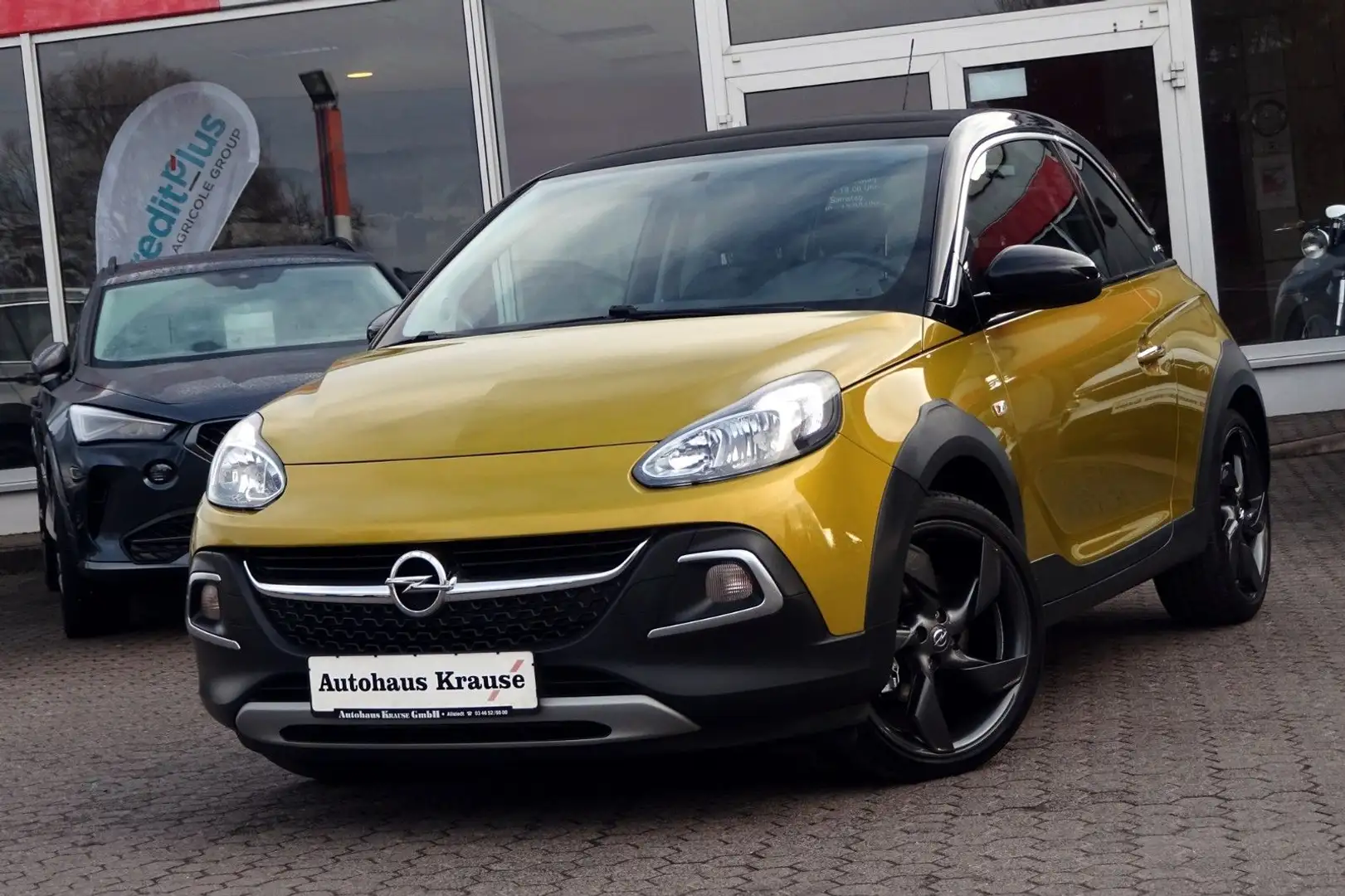 Opel Adam 1.0 Rocks-SOR+WIR/FALTDACH/LENKRADHZ/SITZHZ Gold - 2