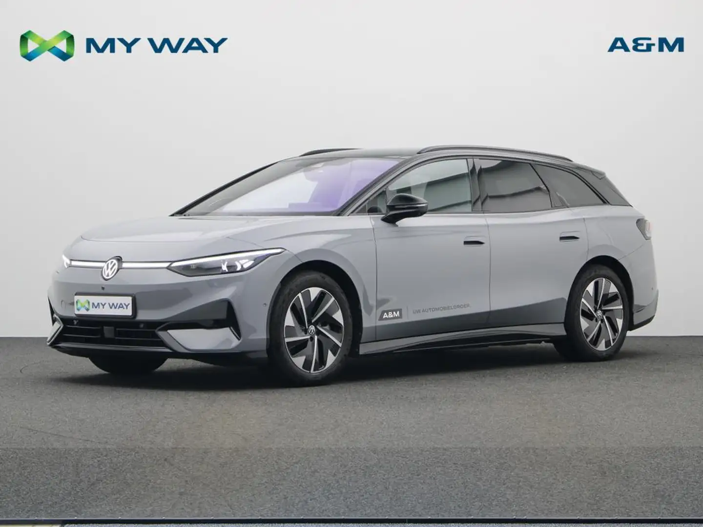 Volkswagen ID.7 PRO S BUSINESS PREMIUM - 86 KWH - 286 PK Сірий - 1