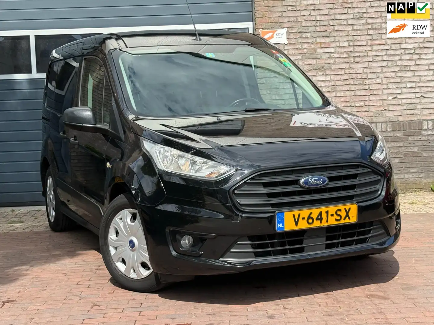 Ford Transit Connect 1.5 EcoBlue L1 Trend|Airco Zwart - 1