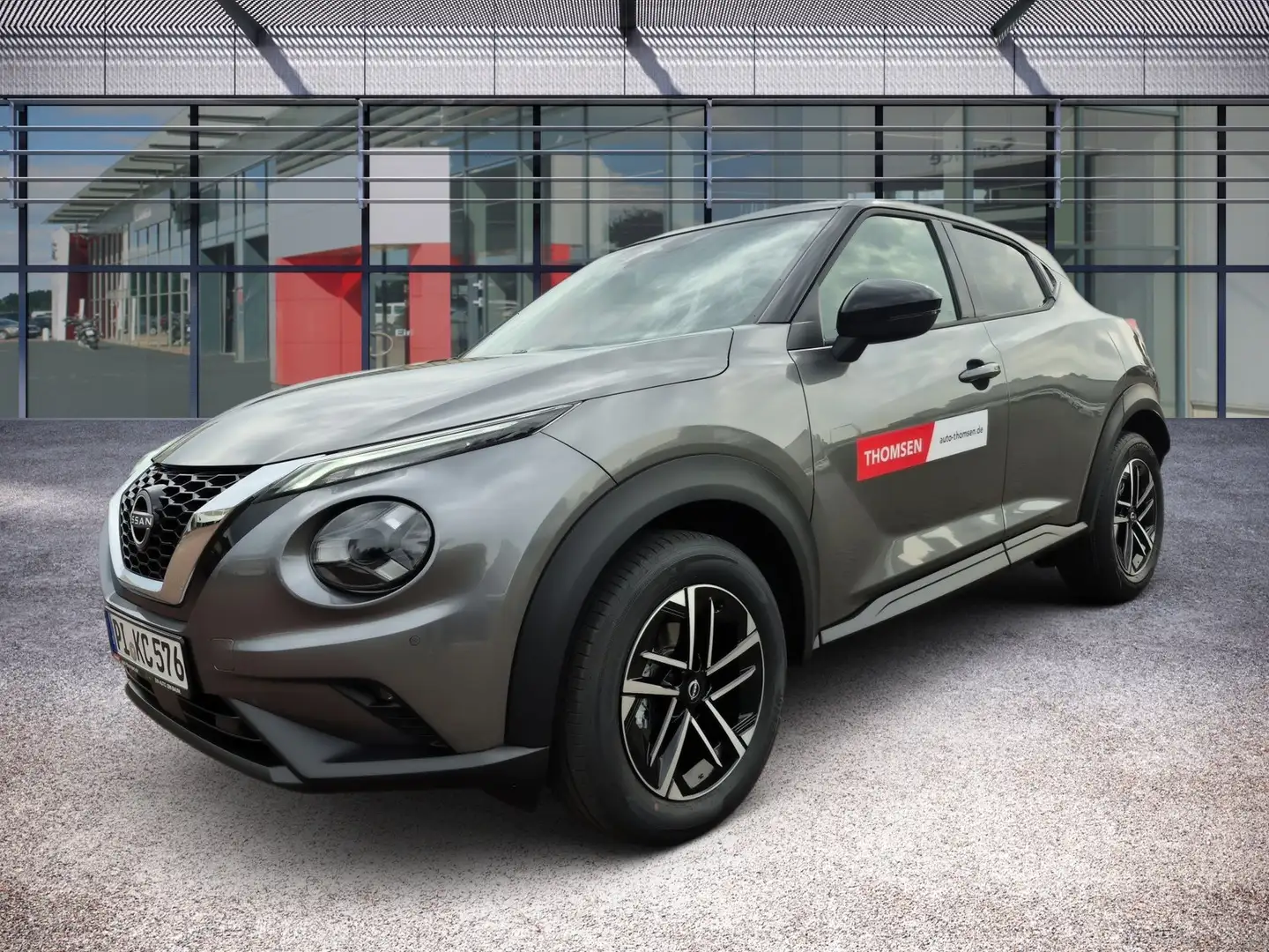 Nissan Juke 1.0 DIG-T N-Connecta DSG+AUT+LED+Winterp. Grau - 2