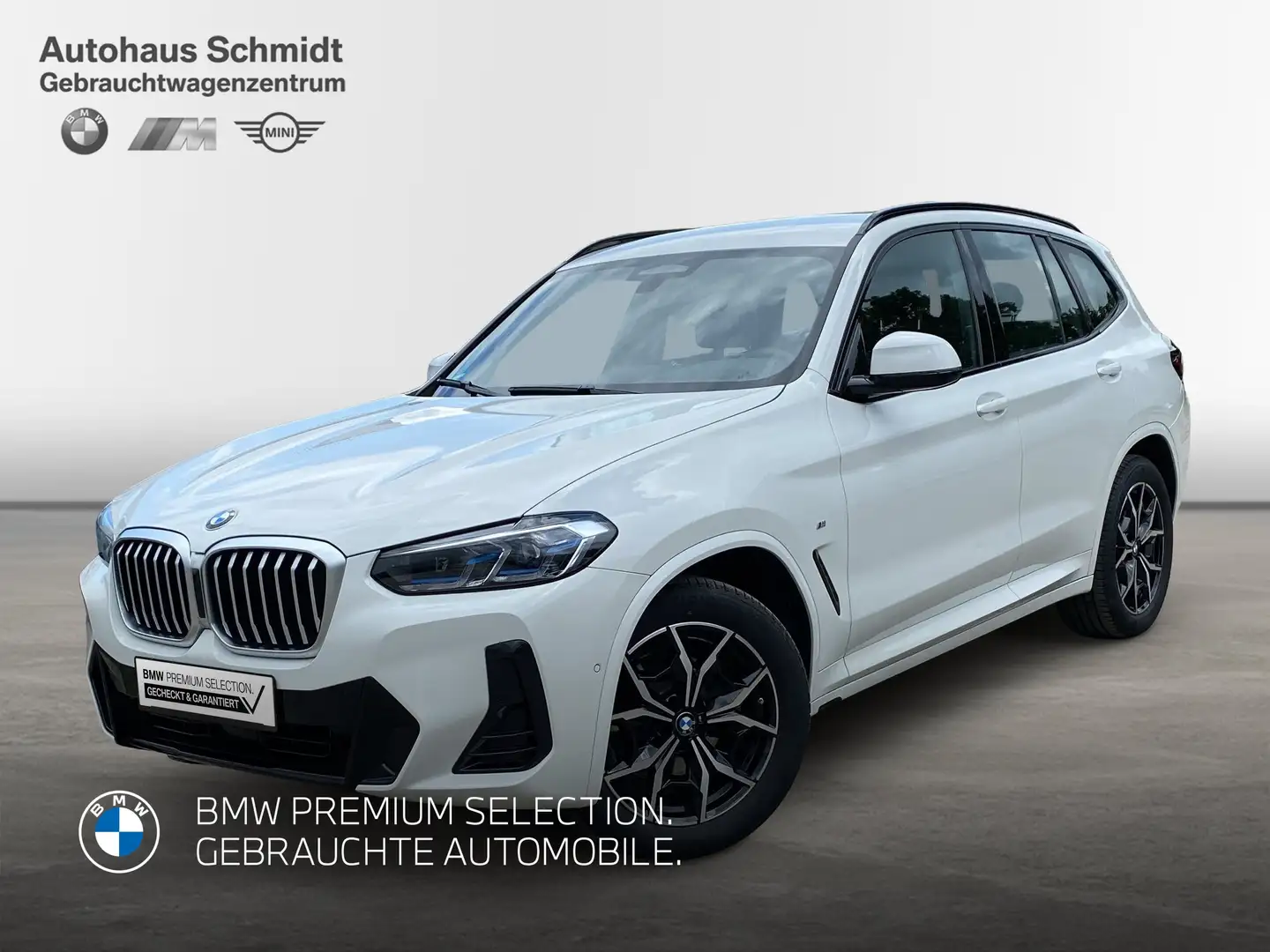 BMW X3 xDrive20d 591€ netto/mtl.*M Sportpaket*HiFi*AHK*DA Weiß - 1