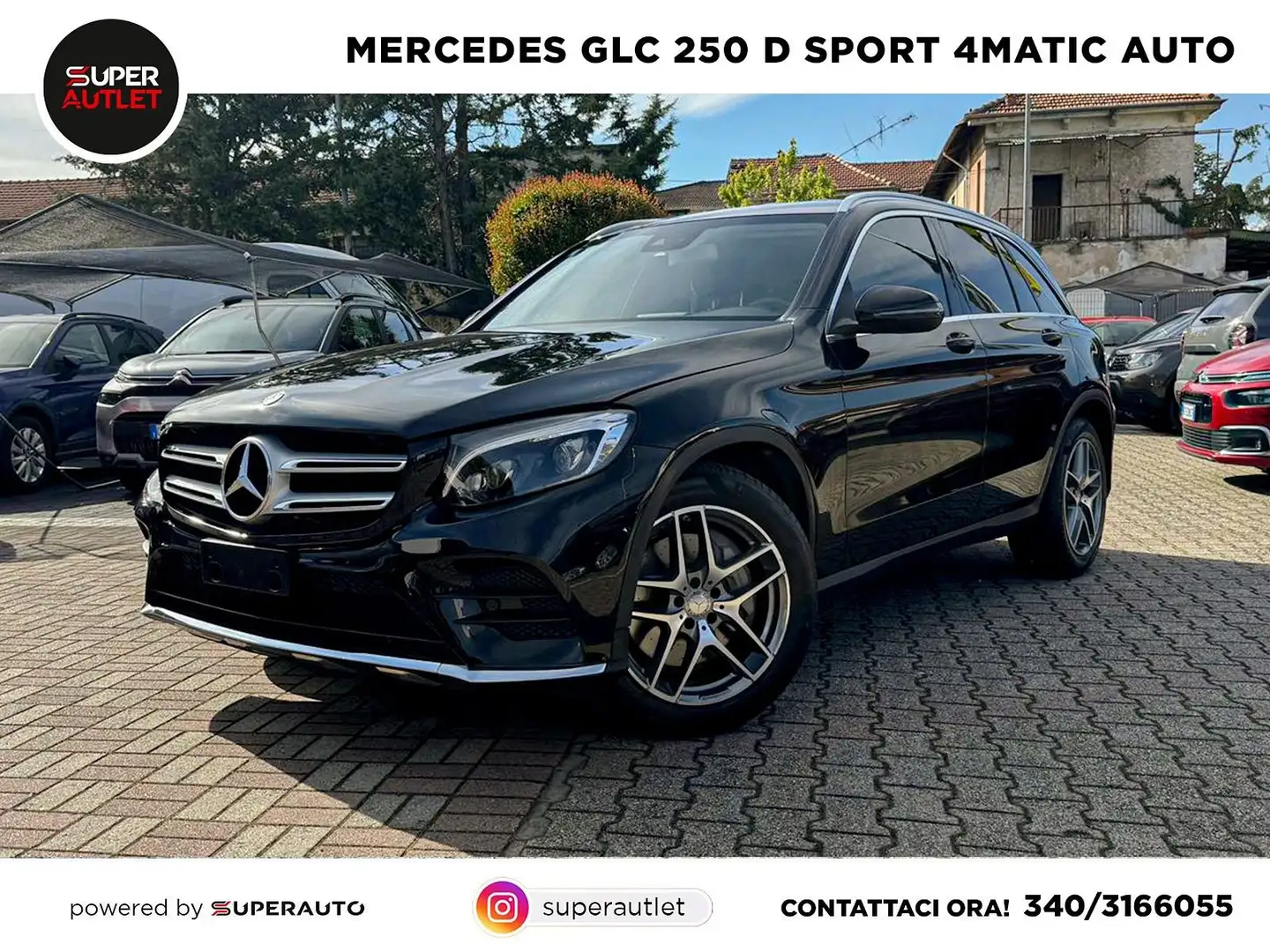 Mercedes-Benz GLC 250 SUV 250 D Sport 4Matic 9G-Tronic Black - 1
