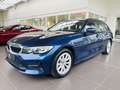 BMW 318 dA *** GARANTIE + LED + GPS + CUIR *** Blauw - thumbnail 1