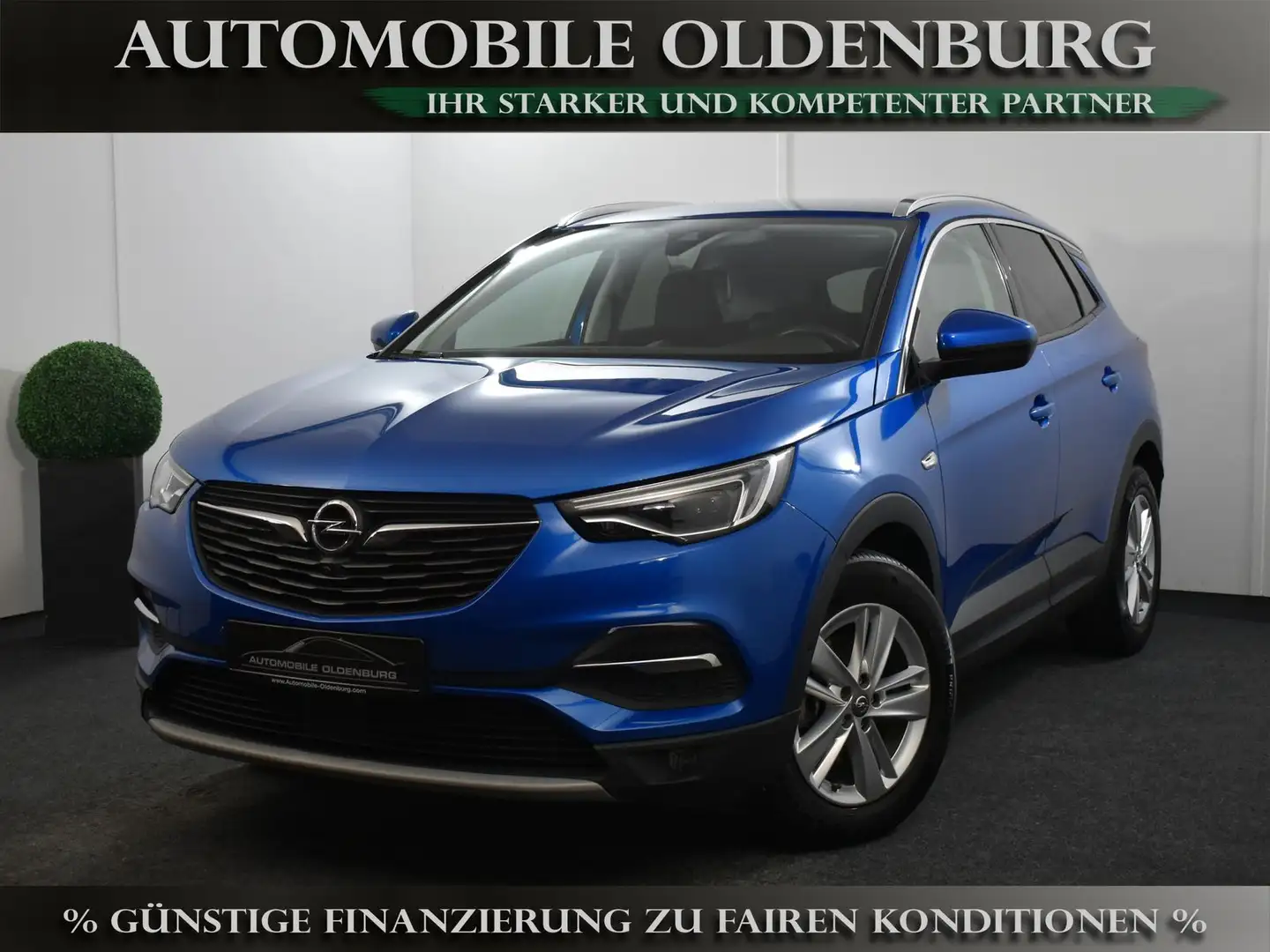 Opel Grandland X 1.5d Business Elegance *AHK*ACC*360* Blau - 1