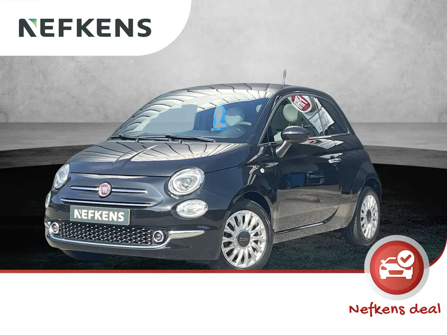 Fiat 500 1.0 Hybrid Star | 1ste eigenaar | Parkeersensoren Zwart - 1