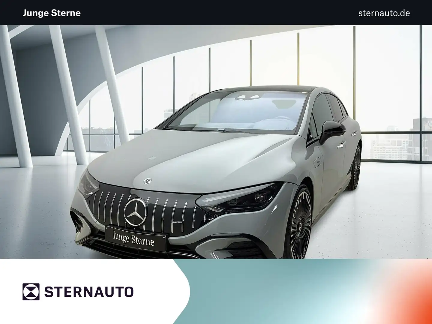 Mercedes-Benz EQE 53 EQE 53 4M+ Premium+ DriversPa Night Pano HUD 360 Grau - 1