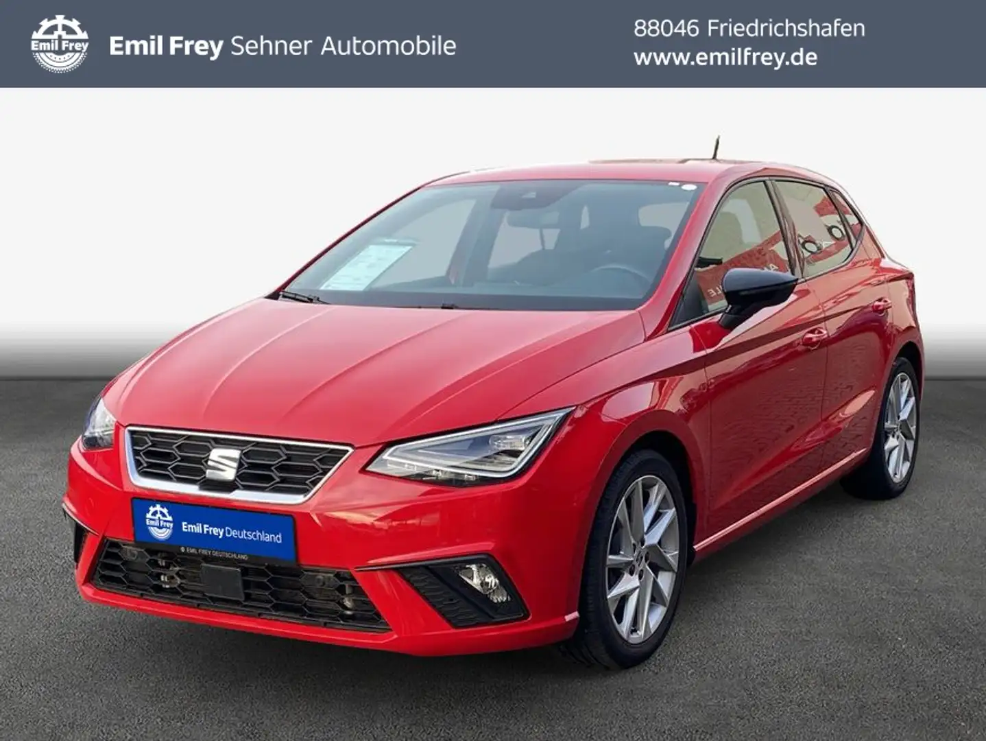 SEAT Ibiza 1.0 TSI S&S DSG FR Rouge - 1