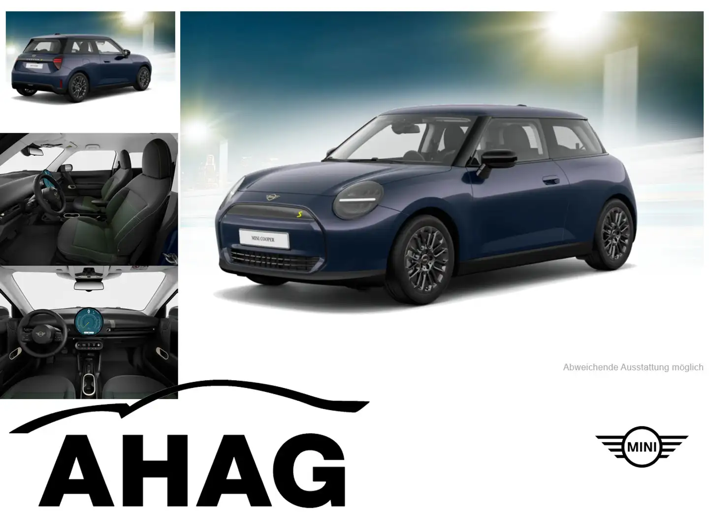 MINI Cooper COOPER SE Essential Trim Navi Bluetooth PDC Kurven Blau - 1