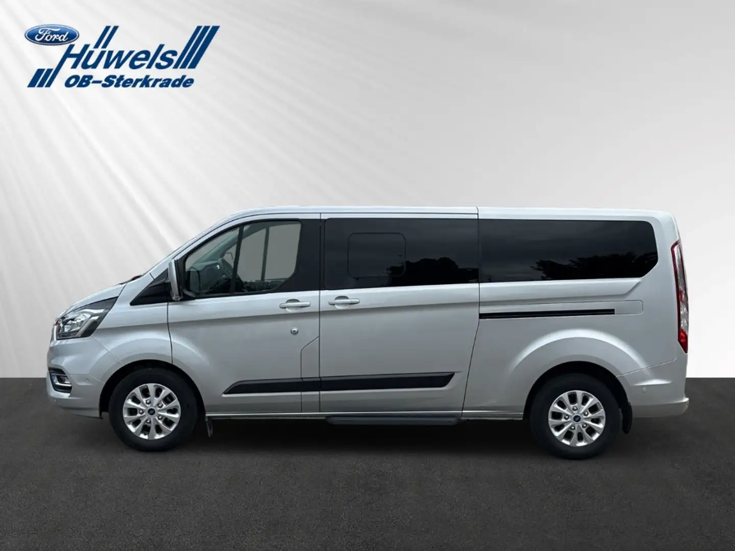 Ford Tourneo Custom Shuttle Bus 320 L2 Trend 2.0 TDCi +ACC+TWA+ BEIF.- Argent - 2