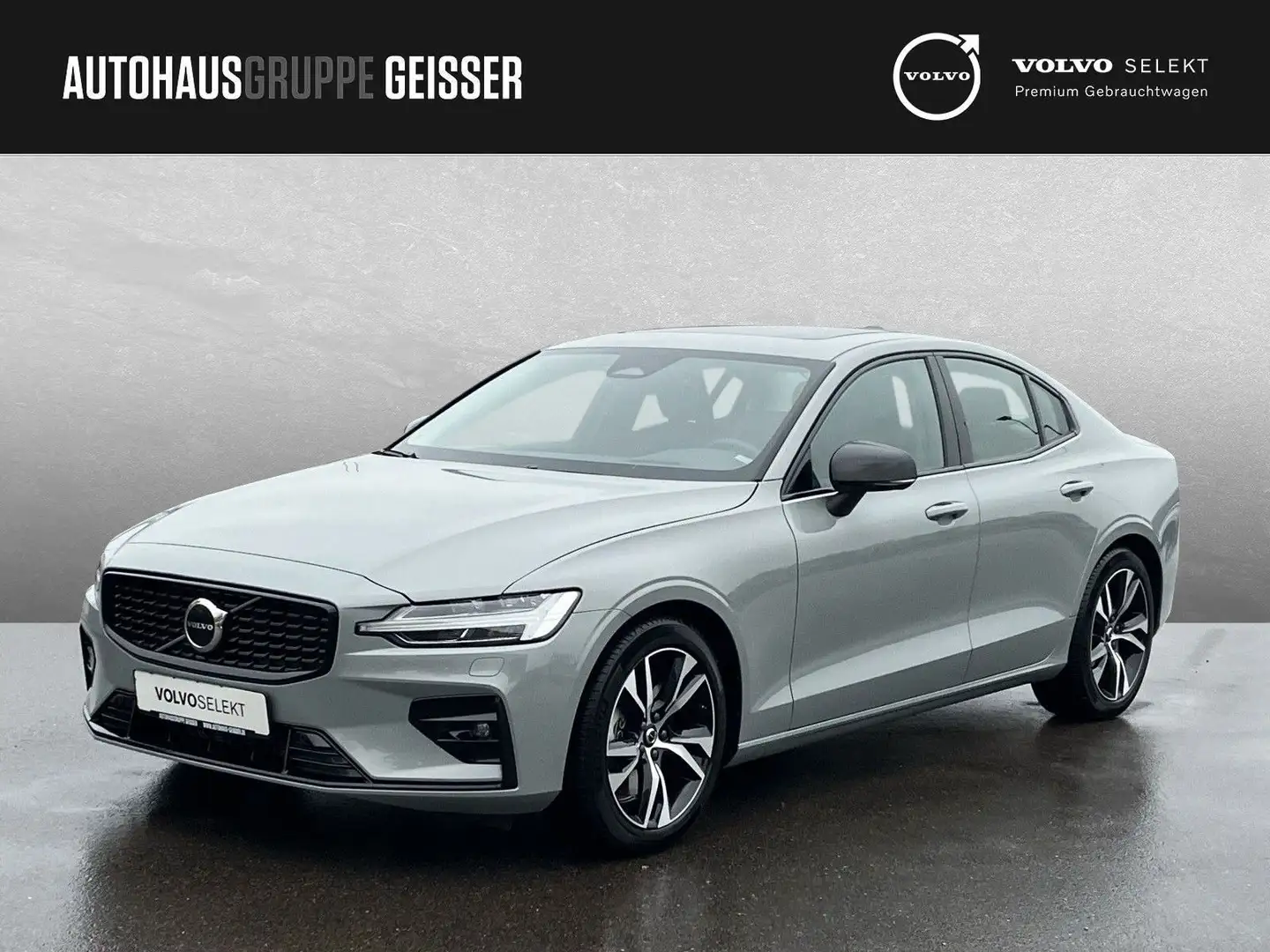 Volvo S60 B5 AWD Mild-Hybrid Ultimate Dark ACC BLIS SD Gris - 1