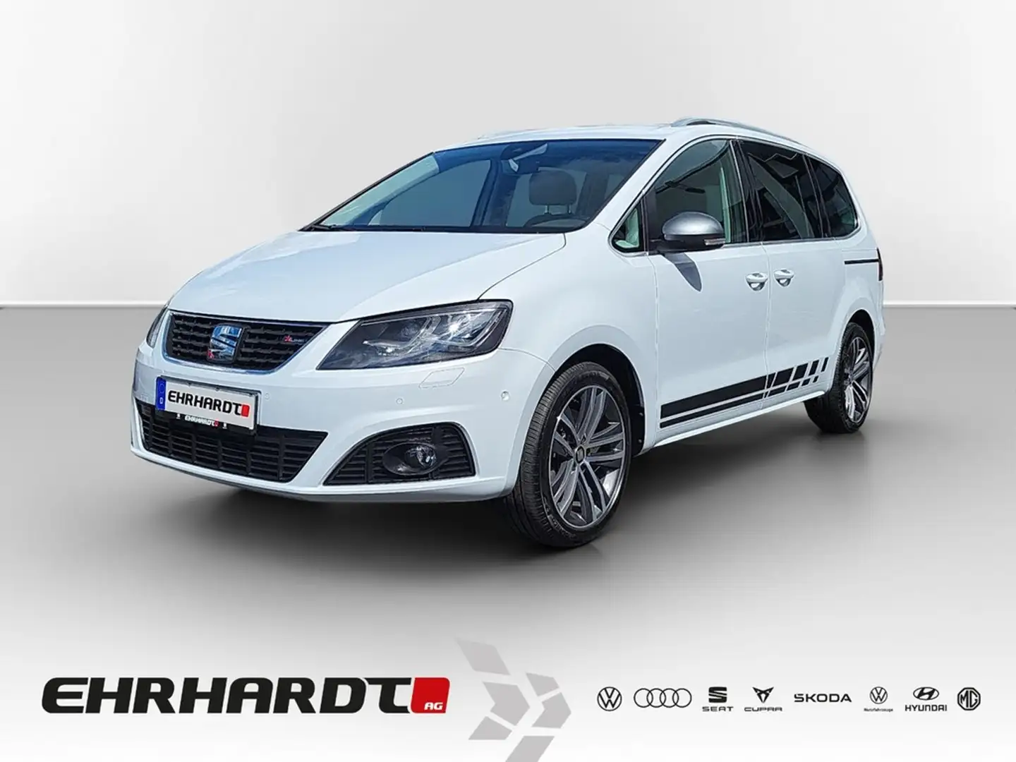 SEAT Alhambra 1.4 TSI DSG FR 7 SITZE*2 KINDERSI*AHK*NAVI*BI-X... Weiß - 1