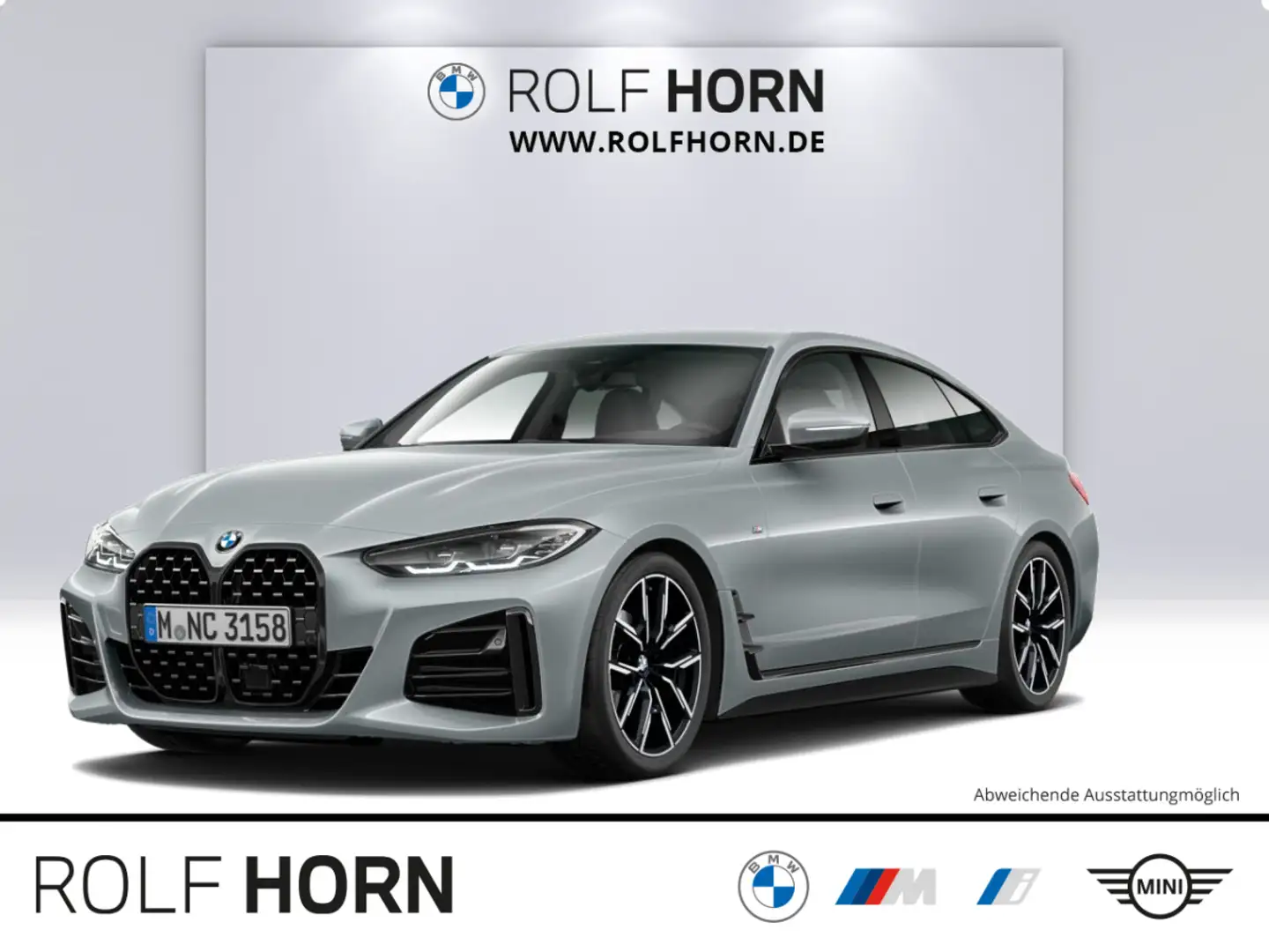 BMW 430 i Gran Coupe M Sportpaket HiFi RfKam Navi 19" Grau - 1