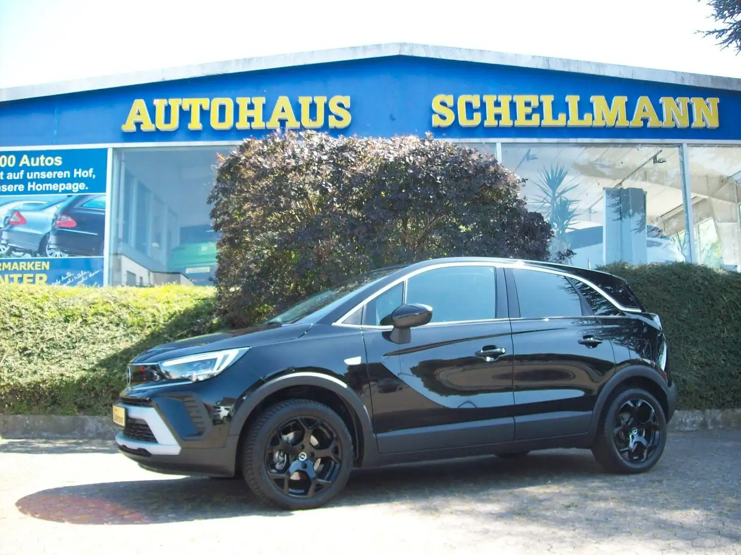 Opel Crossland X Crossland 1.2 Elegance PDC+Kam SHZ LHZ Navi AHK Noir - 1