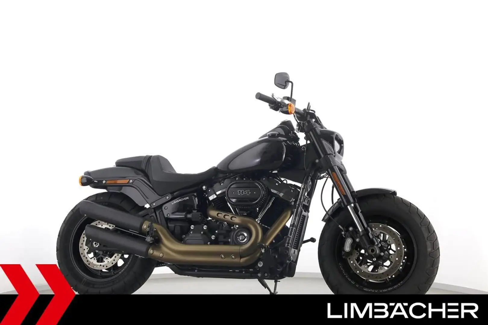 Harley-Davidson Softail FAT BOB 114 FXFBS, KessTech Schwarz - 1