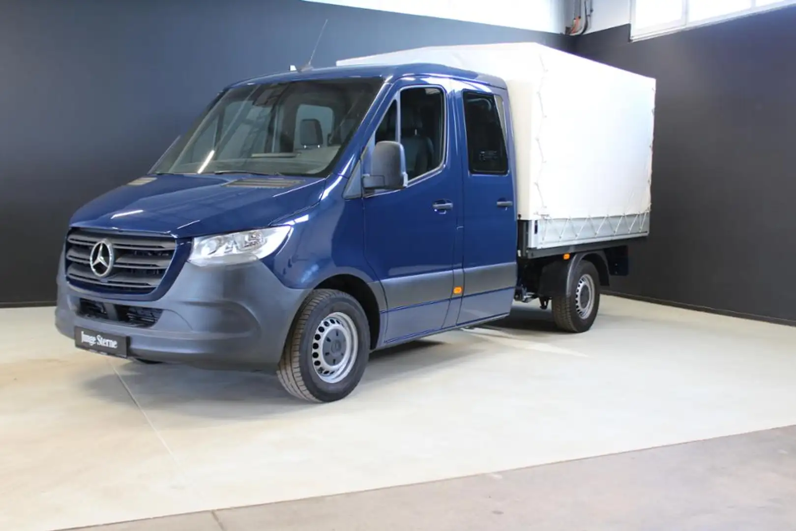 Mercedes-Benz Sprinter 314 *DOKA Pritsche Plane Standard L2 Bleu - 2