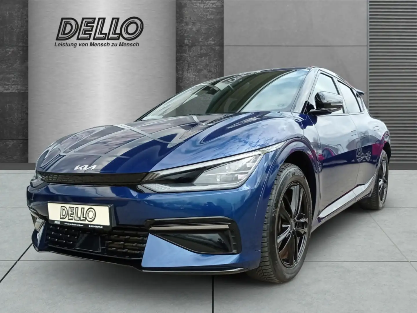 Kia EV6 GT-Line Allrad 77 kWh Navi Memory S. Klimasitze Blau - 1