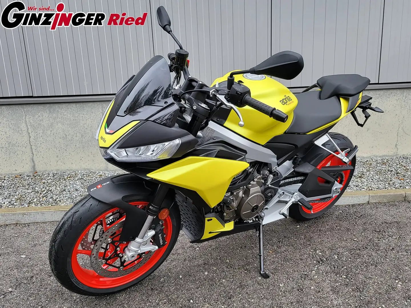 Aprilia Tuono ab 117,- mtl. A2 tauglich Gelb - 1