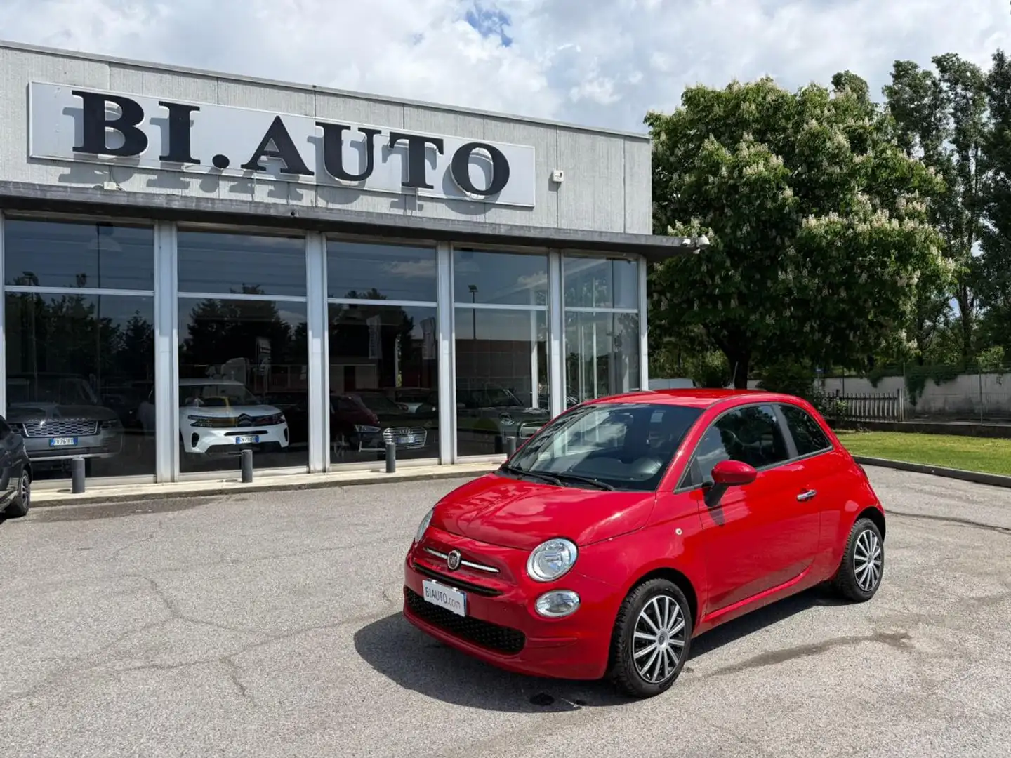 Fiat 500 1.2 pop pac. LOUNGE NEOPATENTATI Rojo - 1