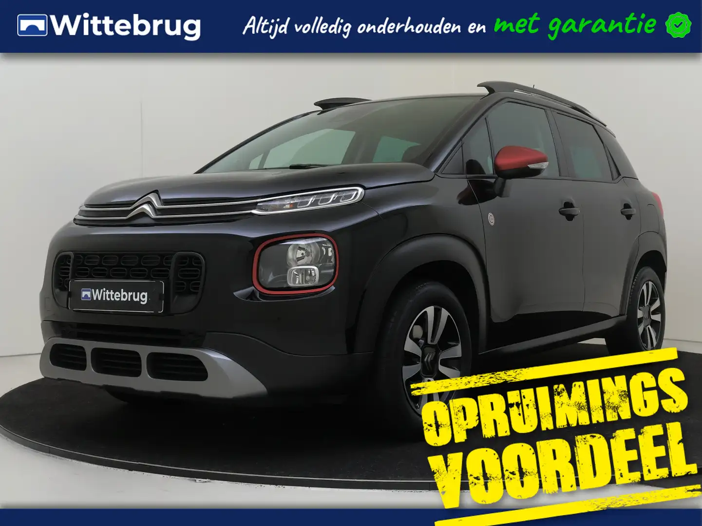 Citroen C3 Aircross 1.2 PureTech C-Series UITVERKOOP !!! Zwart - 1