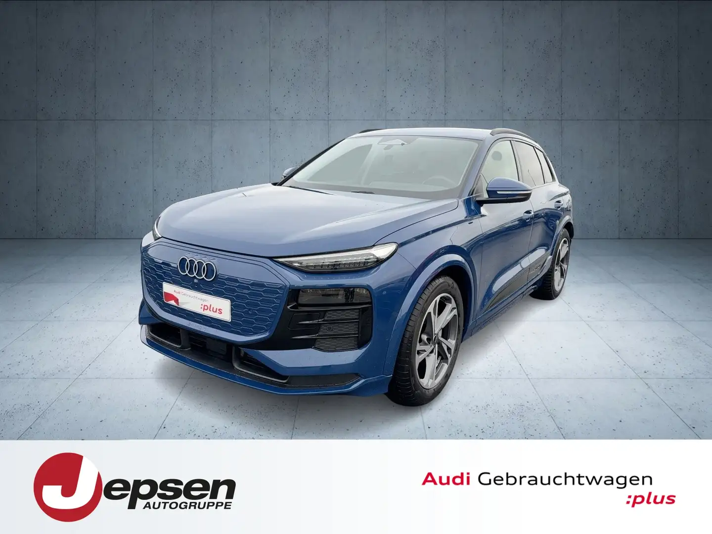 Audi Q6 e-tron SUV e-tron 185 kW Matrix 360 4xSHZ ACC AHK LM Blau - 1