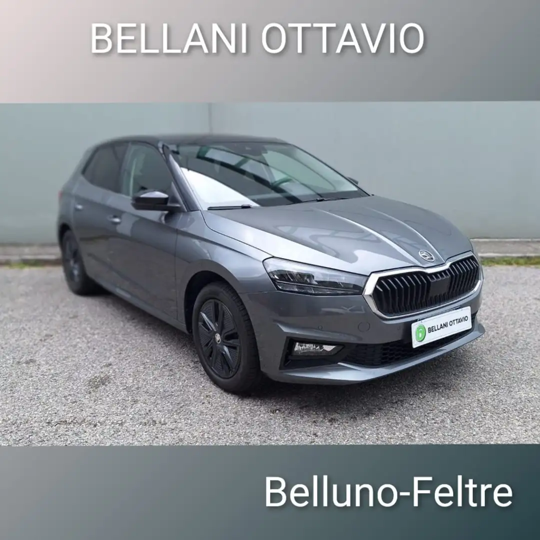 Skoda Fabia 1.0 TSI 95 CV Selection Gris - 1