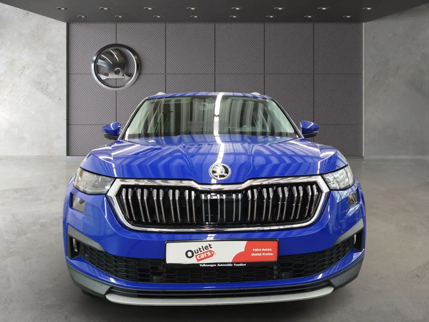 Skoda Kodiaq 2.0 TDI Style 4x4 Navi AHK Sprachsteuerun Blau - 2