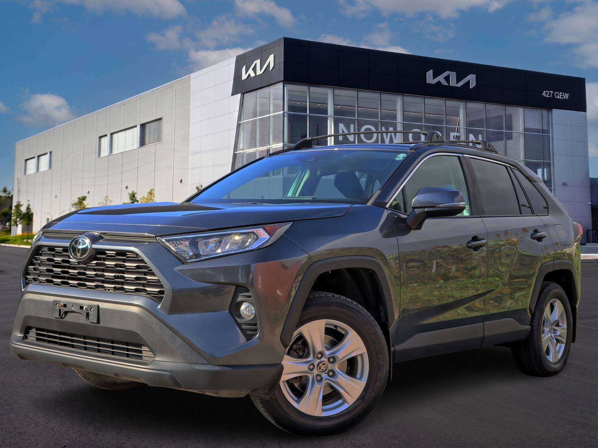 Gray 2021 Toyota RAV4 SUV / Crossover All-Wheel Drive 8-Speed Automatic