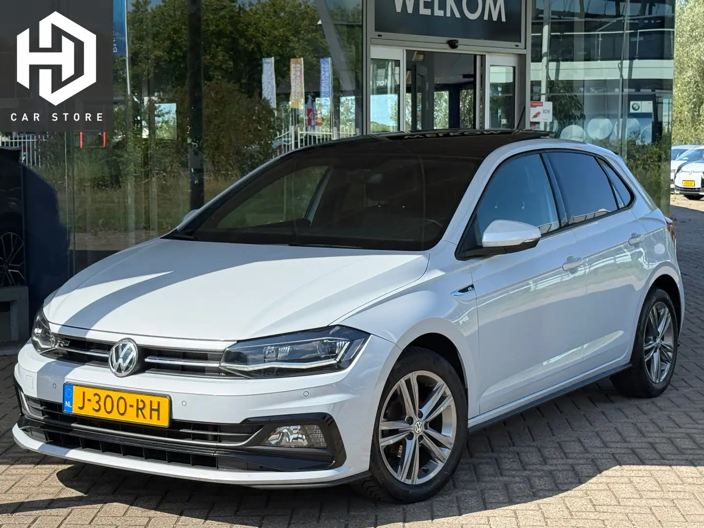 Volkswagen Polo 1.0 TSI DSG Highline 3X R Line Pano|Virtual|Sports Bianco - 1