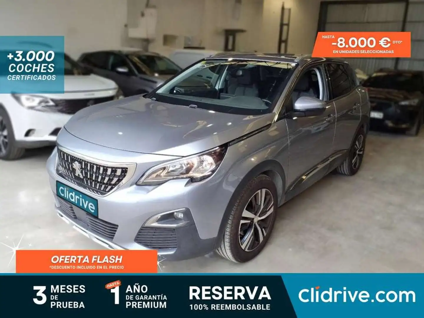 Peugeot 3008 1.5 BlueHDi 96kW (130CV) S&S Allure Grigio - 1