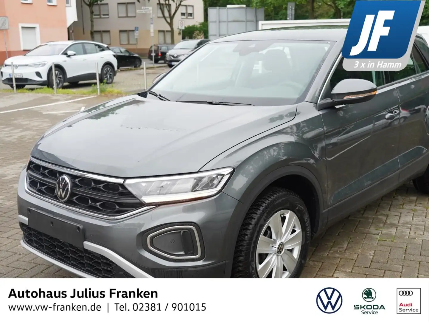 Volkswagen T-Roc TSI Climatronic Navigation über App Connect Grau - 1