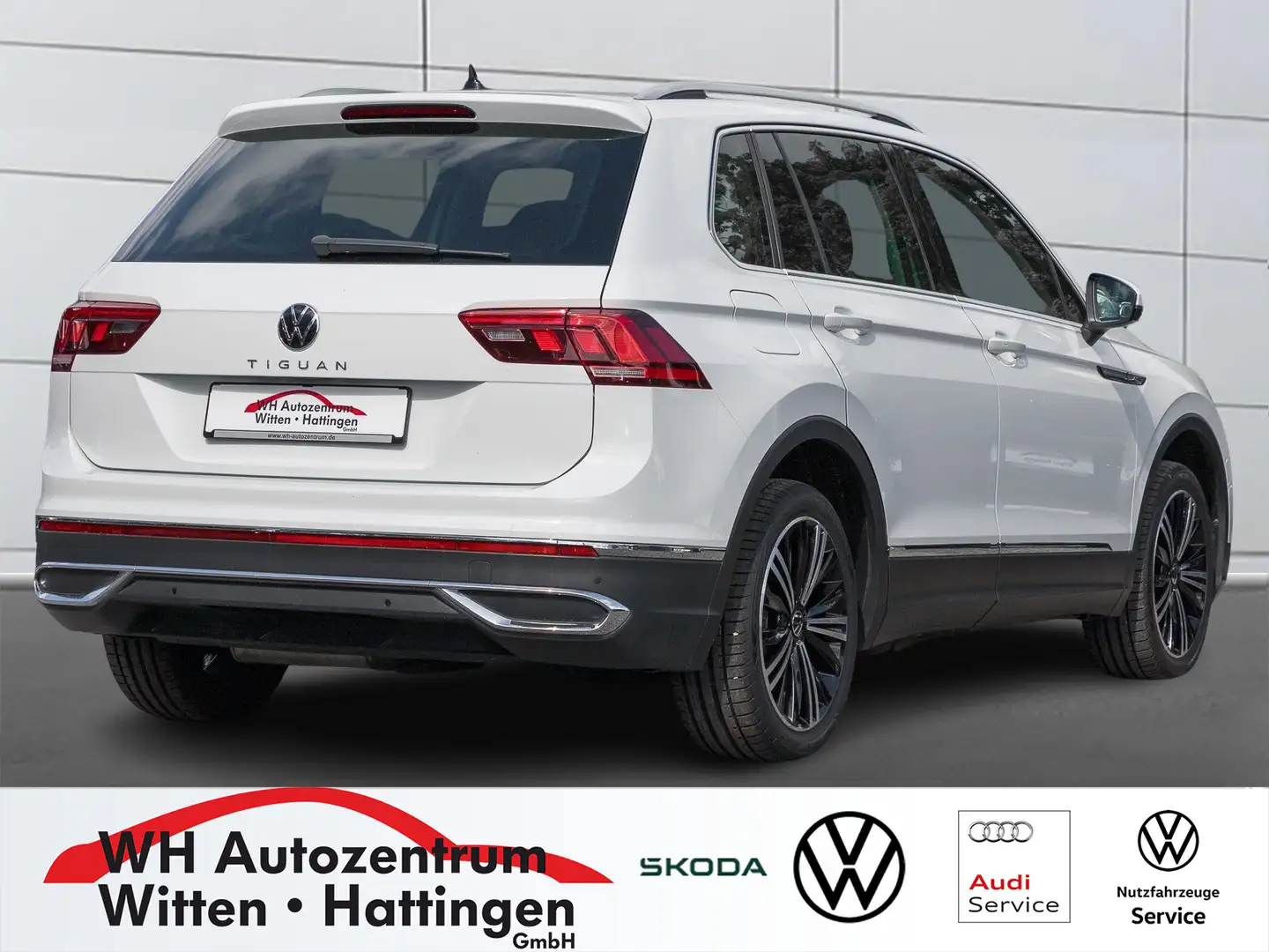 Volkswagen Tiguan 2.0 TDI Elegance NAVI AHK LED-MATRIX KEYLESS HE... Weiß - 2