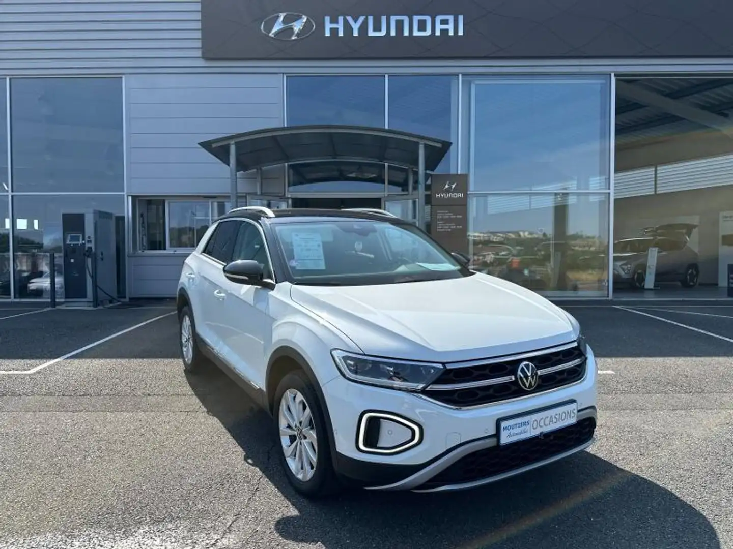 Volkswagen T-Roc 1.5 TSI EVO 150ch Style DSG7 Weiß - 1