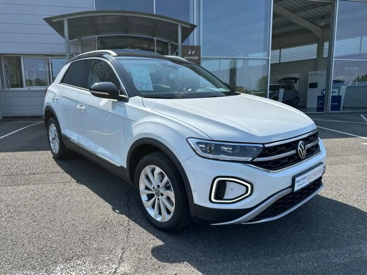 Volkswagen T-Roc 1.5 TSI EVO 150ch Style DSG7 Blanc - 2