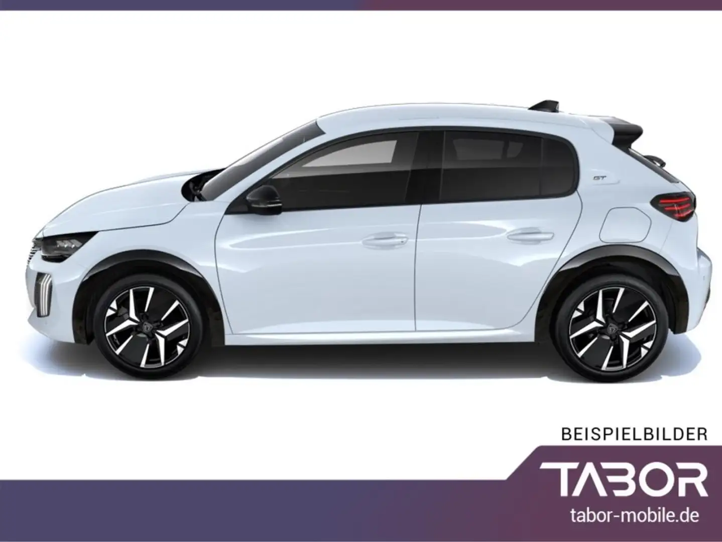 Peugeot 208 MHEV 110 GT 360° Nav Totw Keyl PDC LED KeyL Weiß - 2