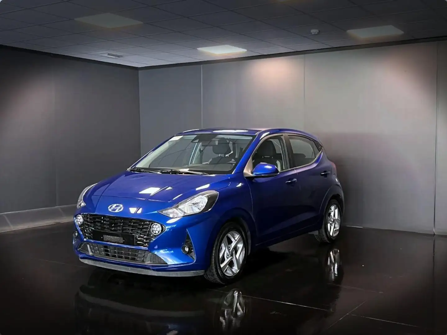Hyundai i10 1.0 MPI Tech Azul - 1