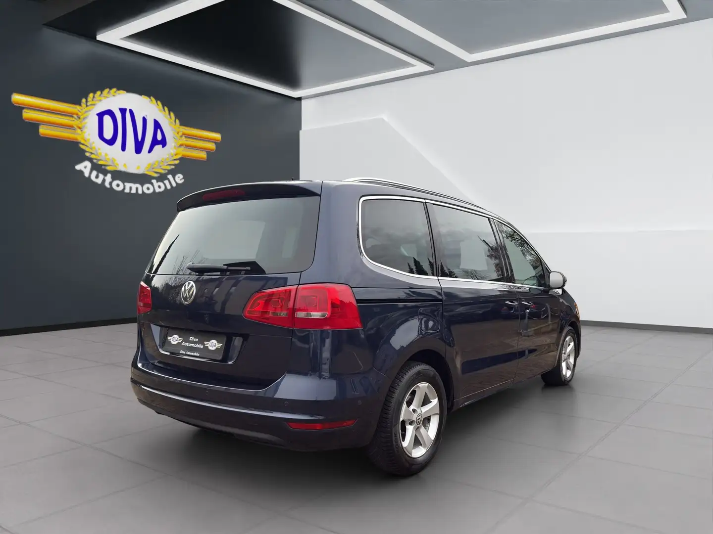 Volkswagen Sharan 2.0 TDI Cup BMT 7 Sitzer Blau - 2