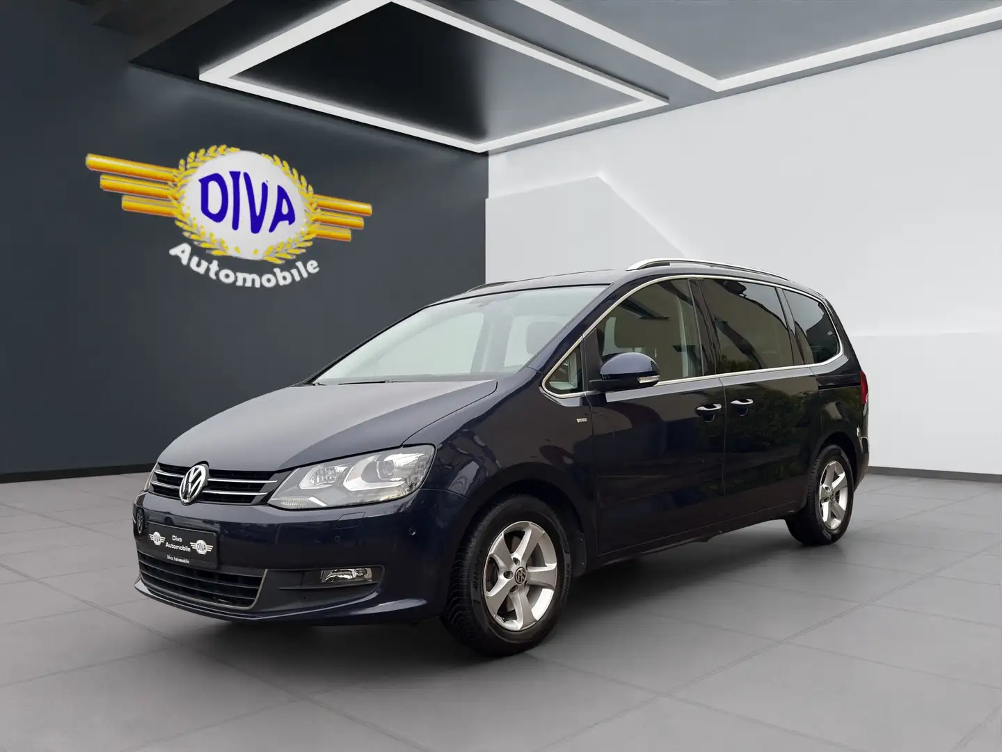 Volkswagen Sharan 2.0 TDI Cup BMT 7 Sitzer Blau - 1