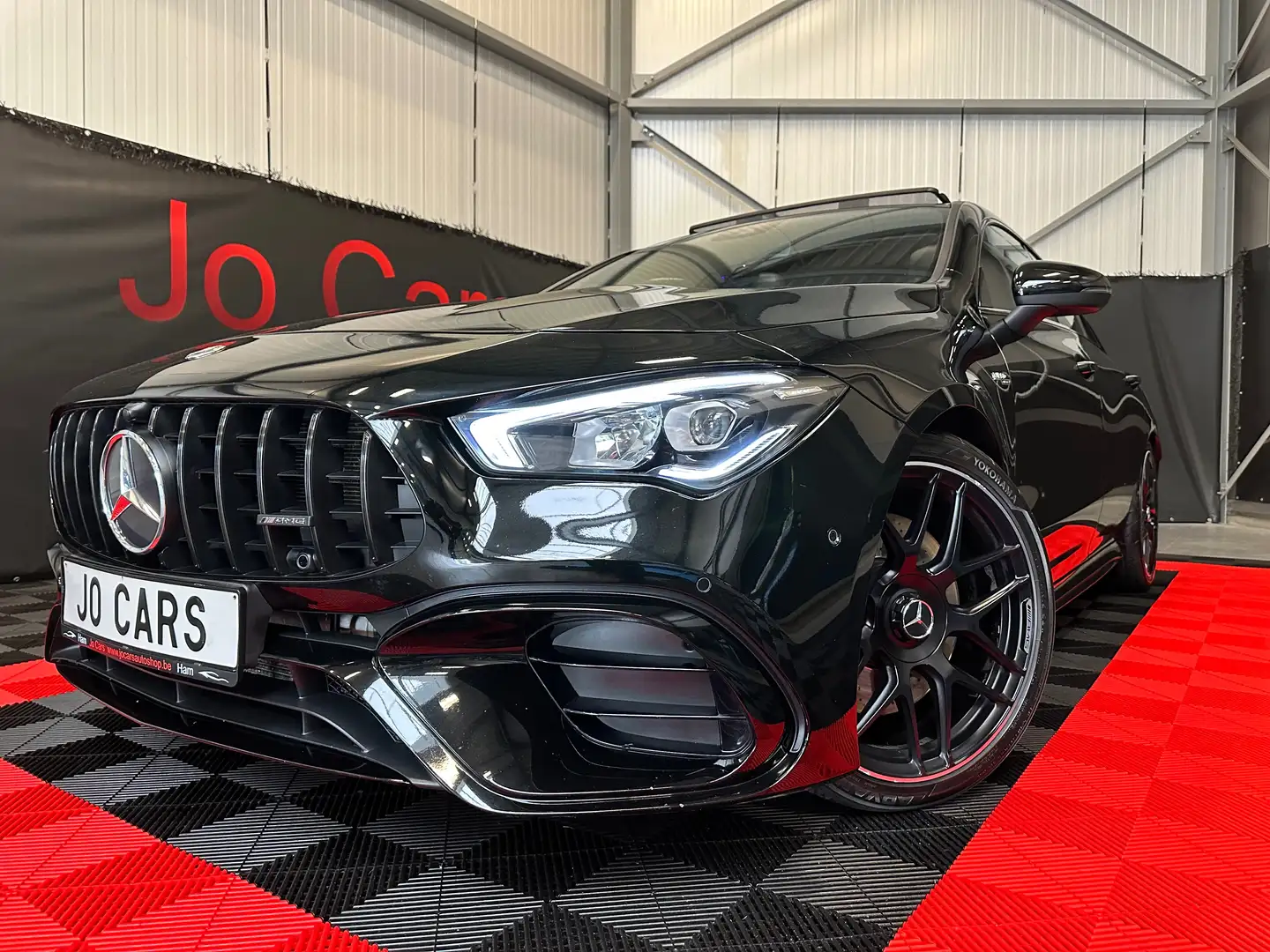 Mercedes-Benz CLA 45 AMG Turbo 4 MATIC/Pano/Star Roof/Red Belts/ Noir - 1