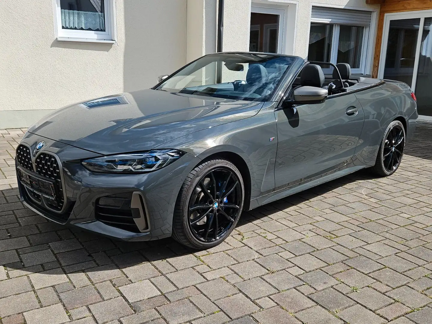 BMW M440 i xDr Cabr AHK ACC HUD Kam H&K Laser 19` Gris - 1