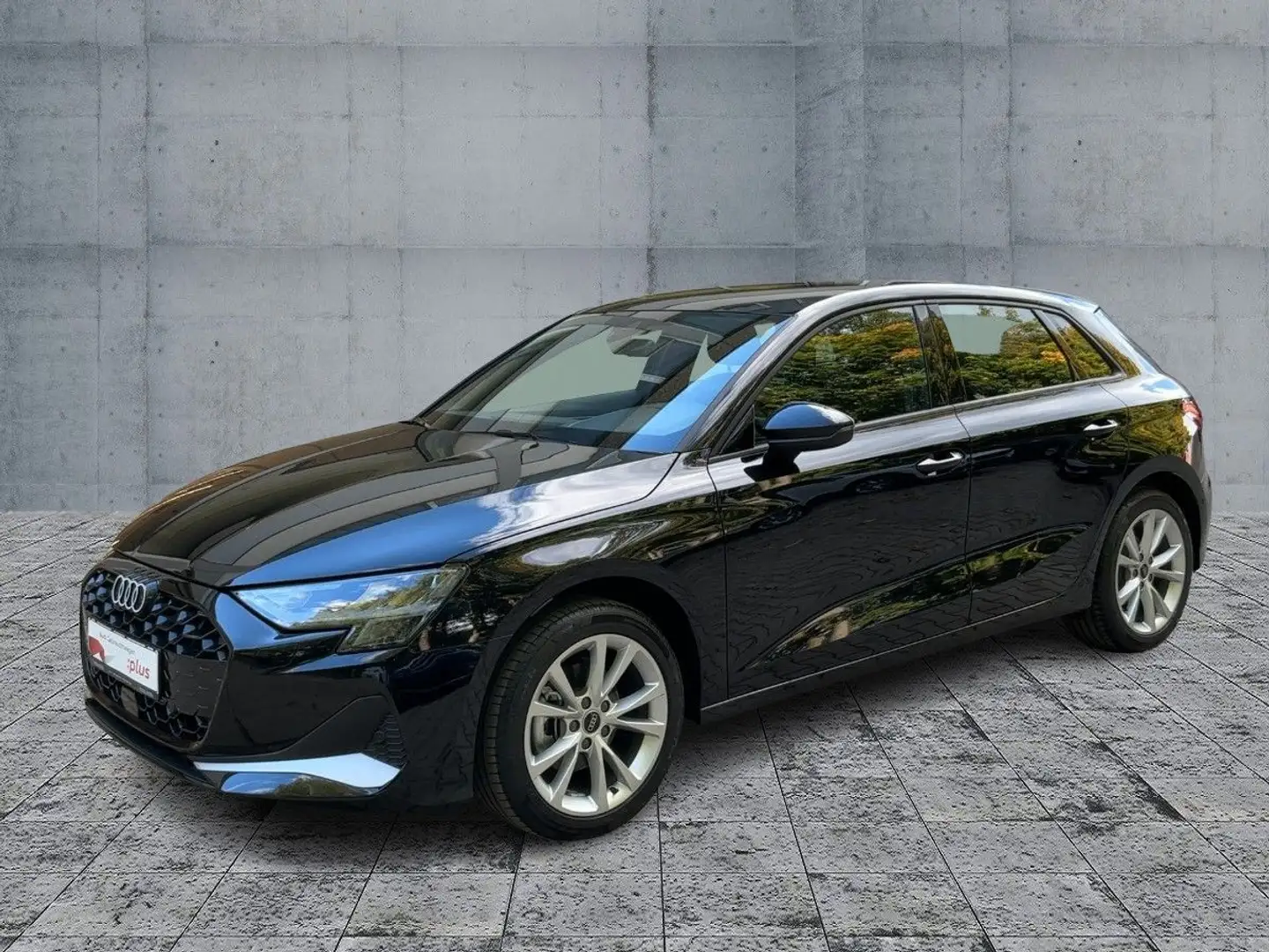 Audi A3 35 TFSI ADVANCED LED+NAVI+ACC+AHK Schwarz - 2