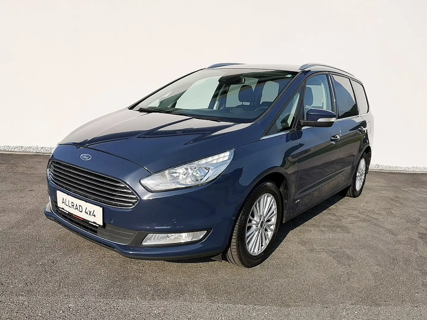 Ford Galaxy 2,0 EcoBlue AWD Titanium Aut. 7 Sitze "AHV" Bleu - 1