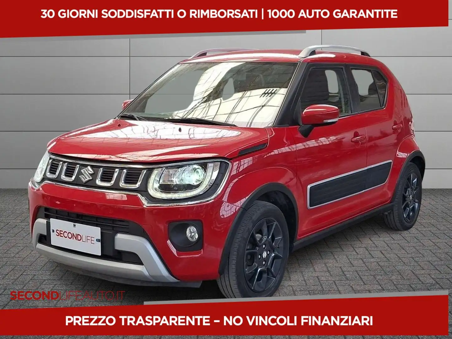 Suzuki Ignis 1.2h Top 4wd allgrip Rosso - 1