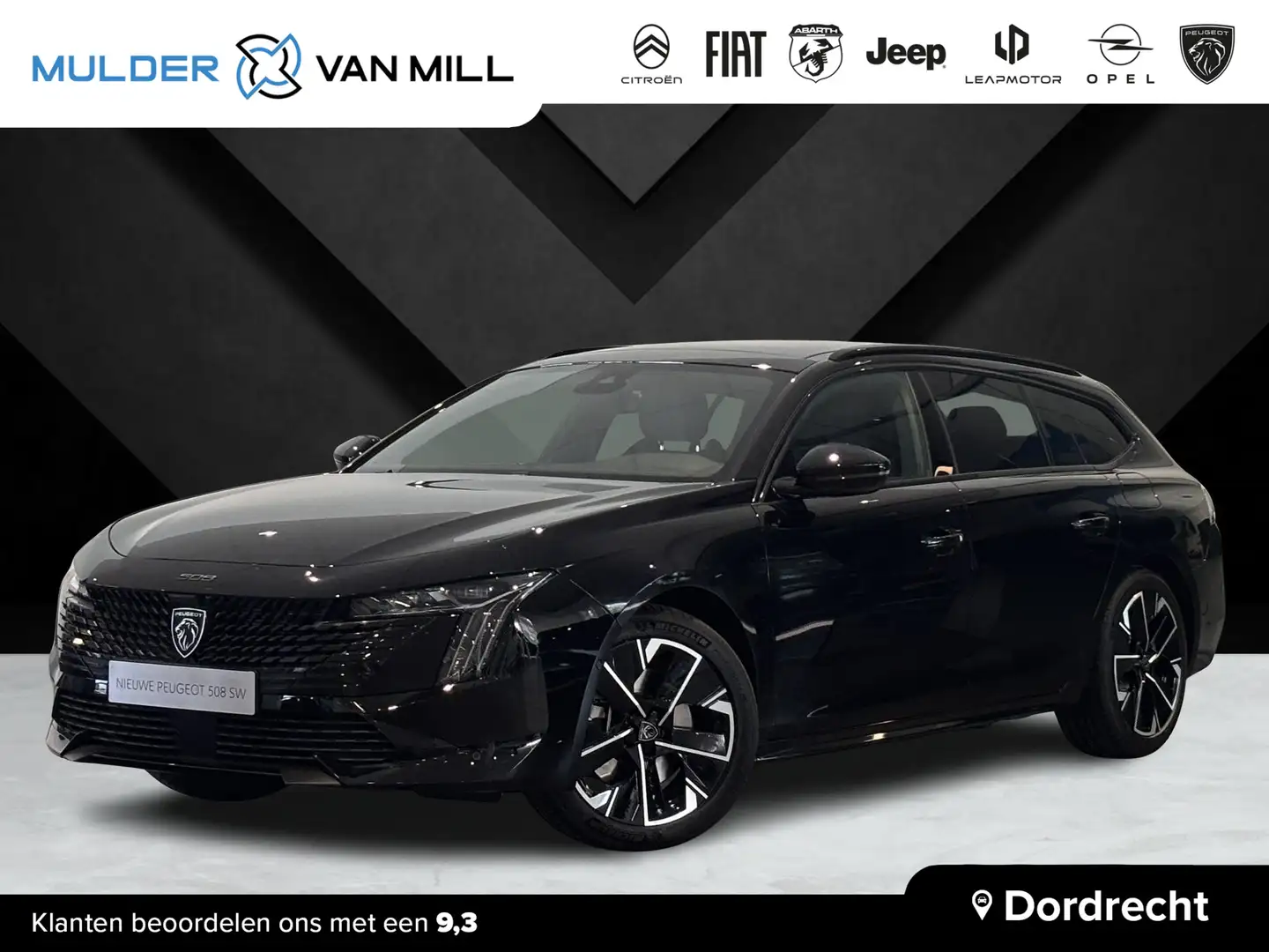 Peugeot 508 SW Allure 1.6 HYbrid 225pk e-EAT8 | € 11.000 KORTI Nero - 1