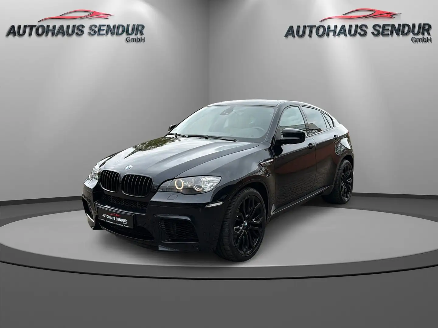 BMW X6 M *LEDER*HEAD-UP*VOLL*TOP*LEDER Noir - 1