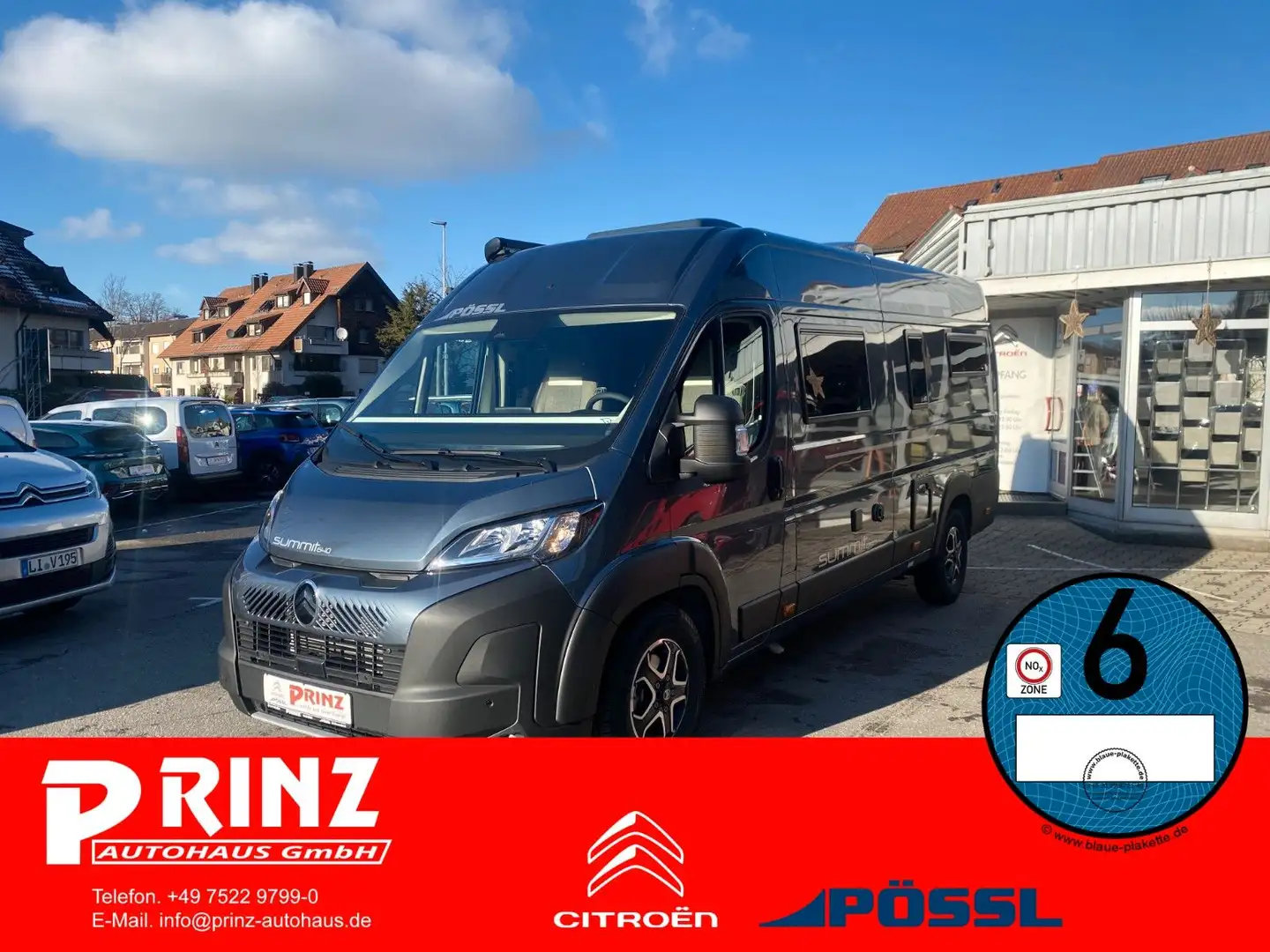 Pössl Summit 640 180 PS Automatik*Mod.2026*Solar*Marki Grau - 1