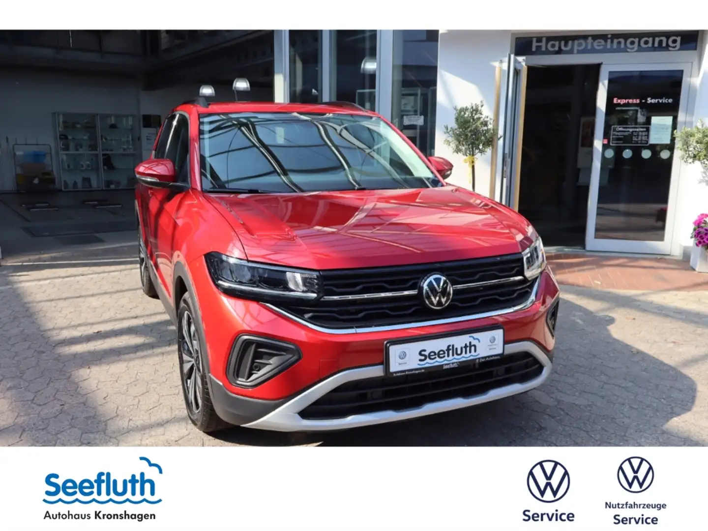 Volkswagen T-Cross 1.0 DSG AHK GJ IQ-Drive RFK DigiPro Rouge - 1