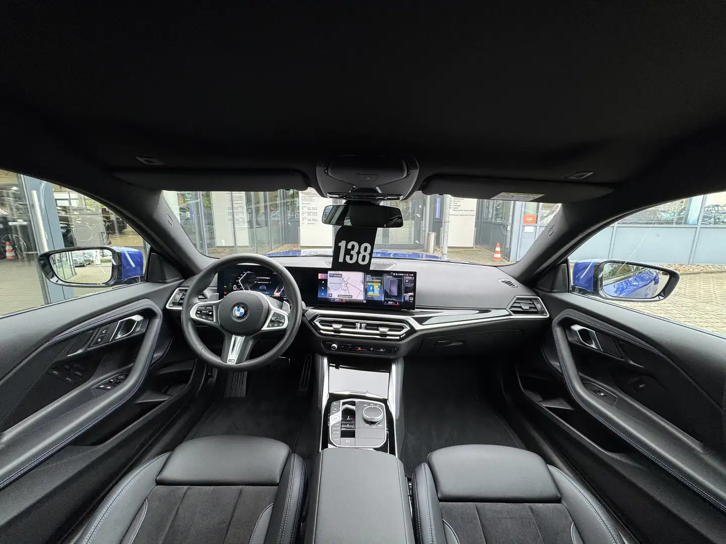 BMW 218 i Coupé M Sport ACC SHZ Ambiente Widscreen Blau - 2